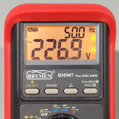 Multimeter Backlight