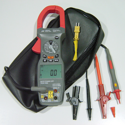 3604 Clamp with insulation tester