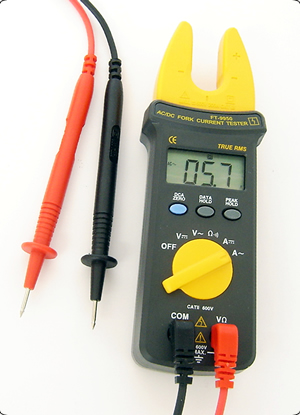 AC/DC Fork Current Tester