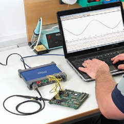 Picoscope in use